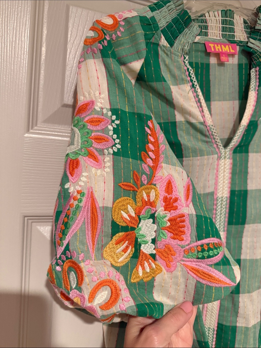 THML blouse sz small - Picture 3 of 4